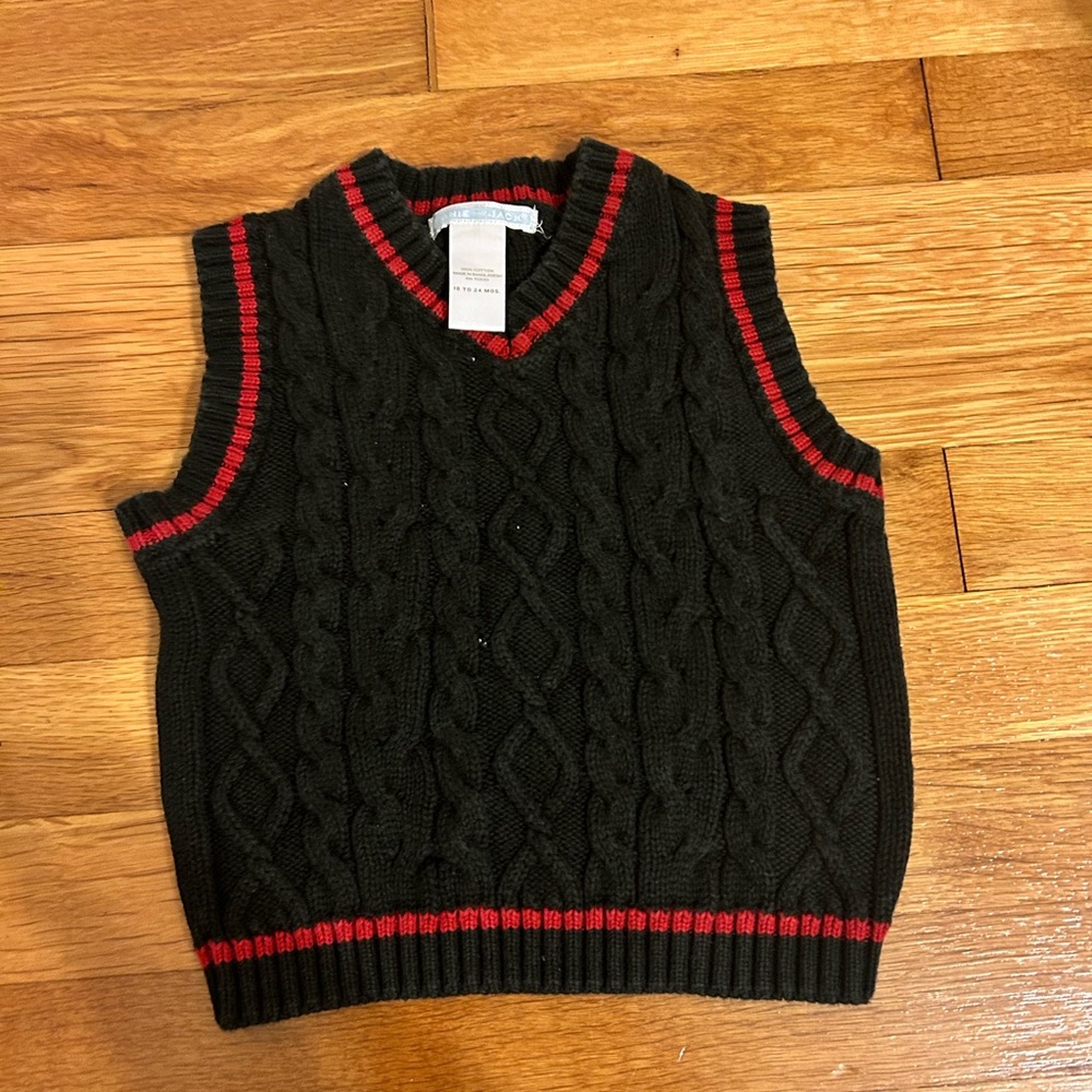 Janie and Jack 18m-24m sweater vest